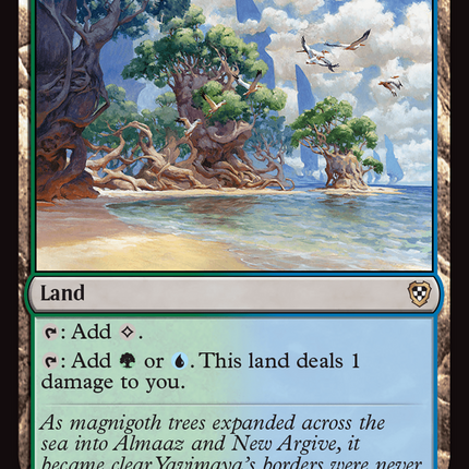 Yavimaya Coast [Commander: Aetherdrift]