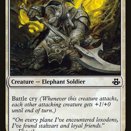 Loxodon Partisan [Duel Decks: Elspeth vs. Kiora]