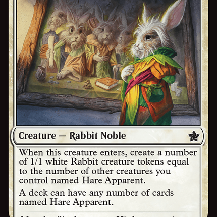 Hare Apparent [Foundations] Foil