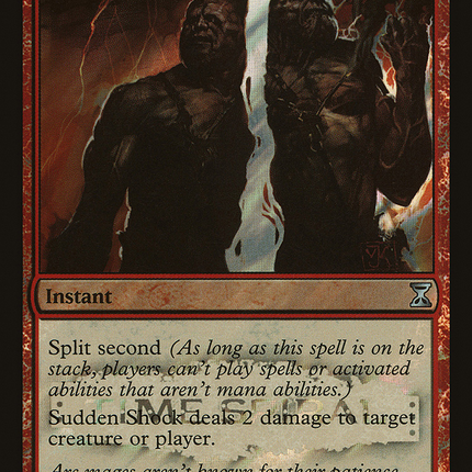 Sudden Shock [Time Spiral Promos] Foil