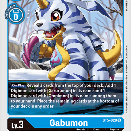 Gabumon [BT5-020] [Battle of Omni]
