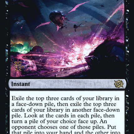 Hostile Negotiations [The Brothers' War Promos] Prerelease Foil