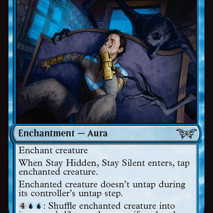 Stay Hidden, Stay Silent (291) [Duskmourn: House of Horror] Foil