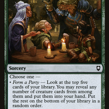 You Meet in a Tavern [Commander Legends: Battle for Baldur's Gate]