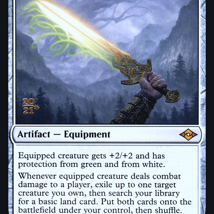 Sword of Hearth and Home [Modern Horizons 2 Promos] Prerelease Foil