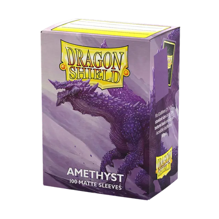 Dragon Shield - Amethyst - Standard Sizes Matte sleeves (100ct.)