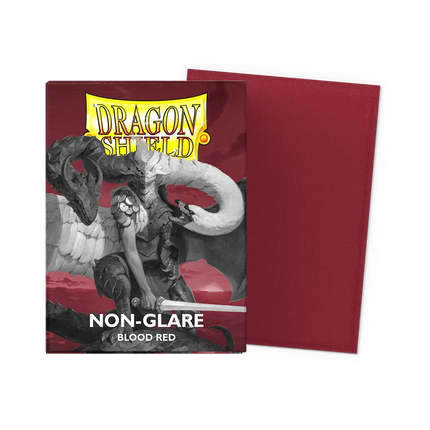 Dragon Shield Standard - NON-GLARE- Blood Red