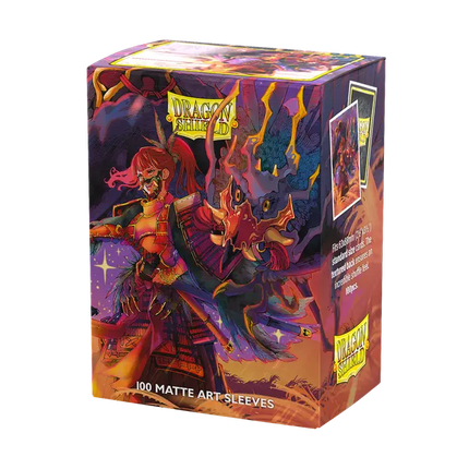 Dragon Shield - The Fallen by Ryu Kamei Standard Sized (100ct) Matte Art Sleeves