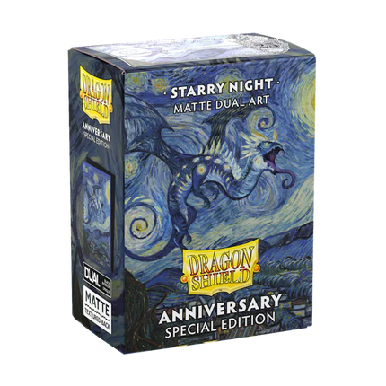 Dragon Shield Standard - Dual Matte - Starry Night Art Sleeves