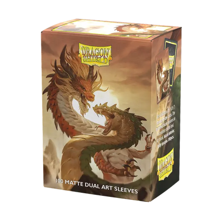 Dragon Shield Standard - Dual Matte - Wood Snake 2025 Art Sleeves