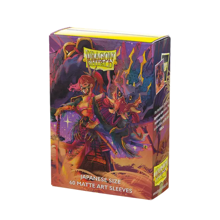 Dragon Shield - The Fallen by Ryu Kamei Japanese Sized (60ct) Matte Art Sleeves