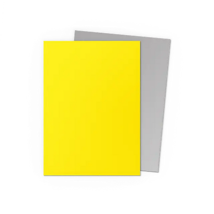 Dragon Shield Standard - Yellow & Silver - Matte Dual Sleeves