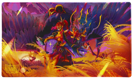 Dragon Shield - The Fallen by Ryo Kamei Standard Sized Gaming Playmat with tube