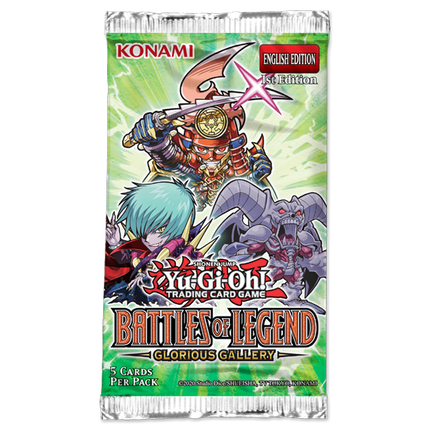 Yu-Gi-Oh! - Battles of Legend: Glorious Gallery Booster Pack