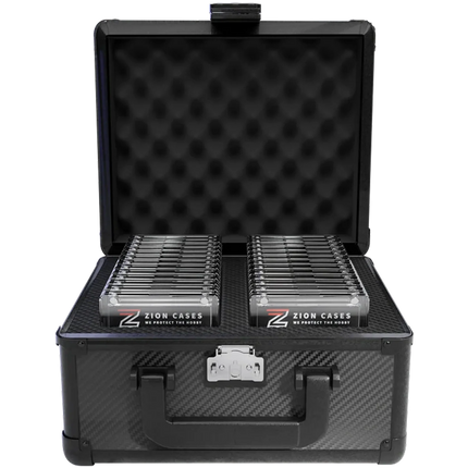 Zion Cases - Slab Case 2 Row Carbon Fiber