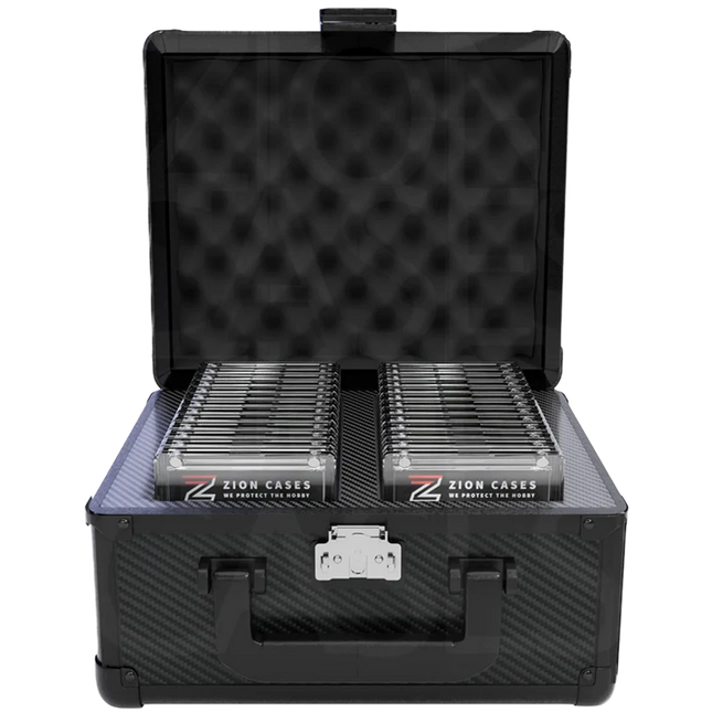 Zion Cases - Slab Case 2 Row Carbon Fiber Black