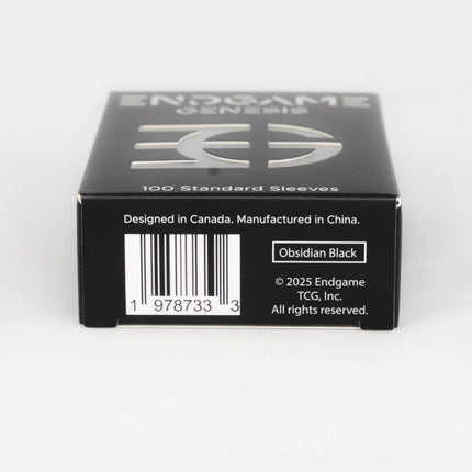 Endgame Sleeves - Genesis Standard - Obsidian Black