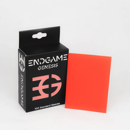 Endgame Sleeves - Genesis Standard - Poppy Red