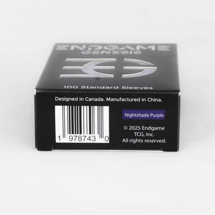Endgame Sleeves - Genesis Standard - Nightshade Purple