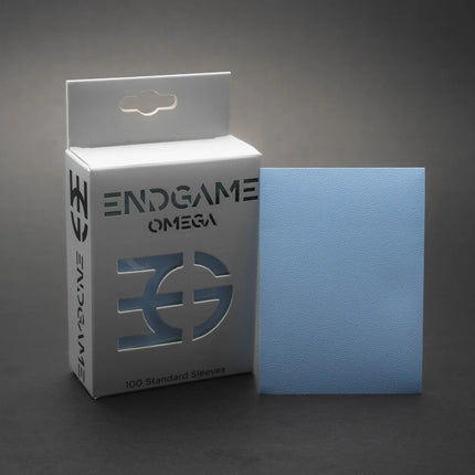 ENDGAME: OMEGA Standard Size Sleeves - Kyanite Blue (100 Count)