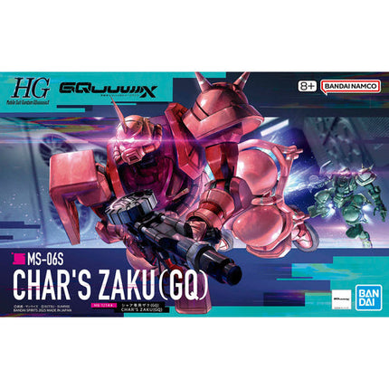 1/144 HG Char's Zaku (Mobile Suit Gundam: GQuuuuuuX)
