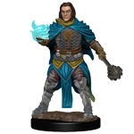 Pathfinder Battles - Unprimed/Unpainted Miniature Male Human Cleric