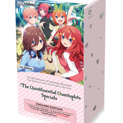 Weiss Schwarz - The Quintessential Quintuplets Specials Premium Booster Box