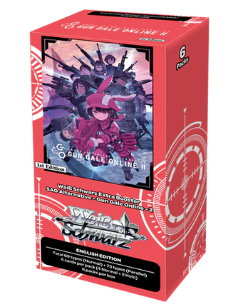 Weiss Schwarz - Sword Art Online: Gun Gale Online II extra booster box