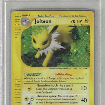 2003 Pokemon Skyridge #H12 Jolteon - Holo PSA NM - MT 8