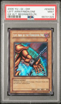 Complete Set of 2006 YU-GI-OH! Exodia/Forbdden One GX ULT. Beginner's Pk. (MIxed Grades)