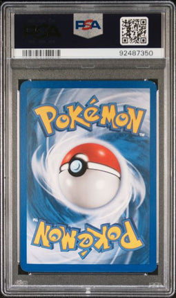 2005 Pokemon Gold Star Entei-Holo #113 EX Unseen Forces PSA NM 7
