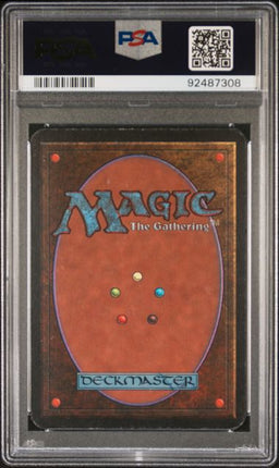 1993 Magic-Gathering Giant Growth Alpha PSA EX-MT 6