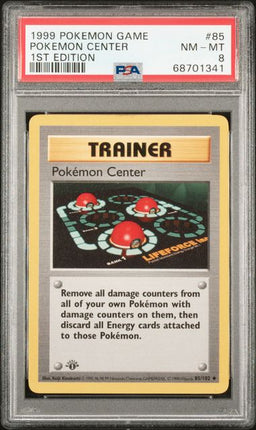 1999 Pokemon Game Pokemon Center #85 1st Edition PSA 8 NM-MT