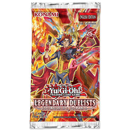 Yu-Gi-Oh! Legendary Duelist: Soulburning Volcano Booster Pack