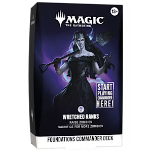 Magic: the Gathering - Foundations Commander Deck - Wretched Ranks
