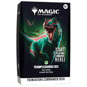 Magic: the Gathering - Foundations Commander Deck - Tramplesaurus Rex