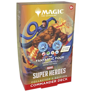 Magic: The Gathering - Marvel Super Heroes - The Fantastic Four Commander Deck - Collector's Edition