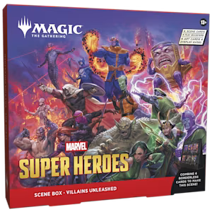 Magic: the Gathering - Marvel Super Heroes 'Villains Unleashed' scene box