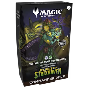 Magic: the Gathering - Secrets of Strixhaven: Witherbloom Pestilence Commander Deck