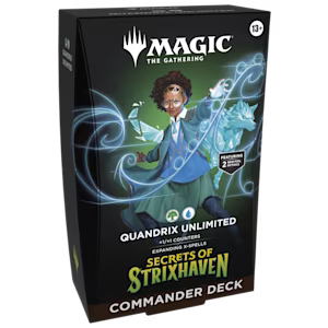 Magic: the Gathering - Secrets of Strixhaven: Quandrix Unlimited Commander Deck