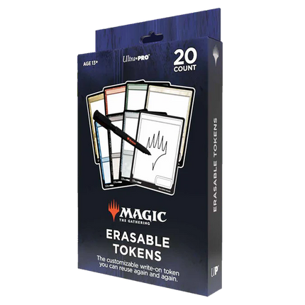 Ultra Pro - Magic: The Gathering Eraseable Tokens - 20 Pack