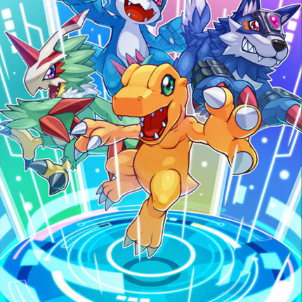 Digimon - 5th Anniversary card sleeves - Signs of Digivolution