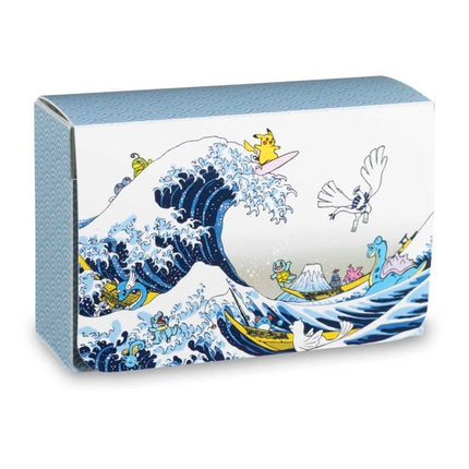 Pokemon Center - Great Wave Pikachu & Friends Double Deck Box