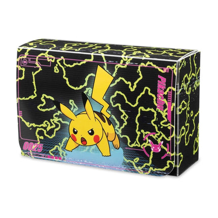 Pokemon Center -  Pikachu Neon Charge Double Deck Box