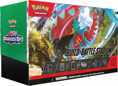 POKEMON - SCARLET AND VIOLET - PARADOX RIFT - BUILD AND BATTLE STADIUM