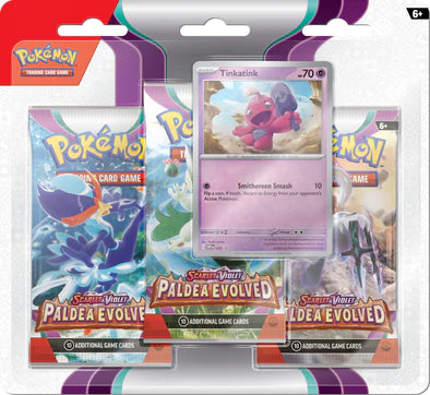 Pokémon Scarlet & Violet - Paldea Evolved - 3-Pack Blister