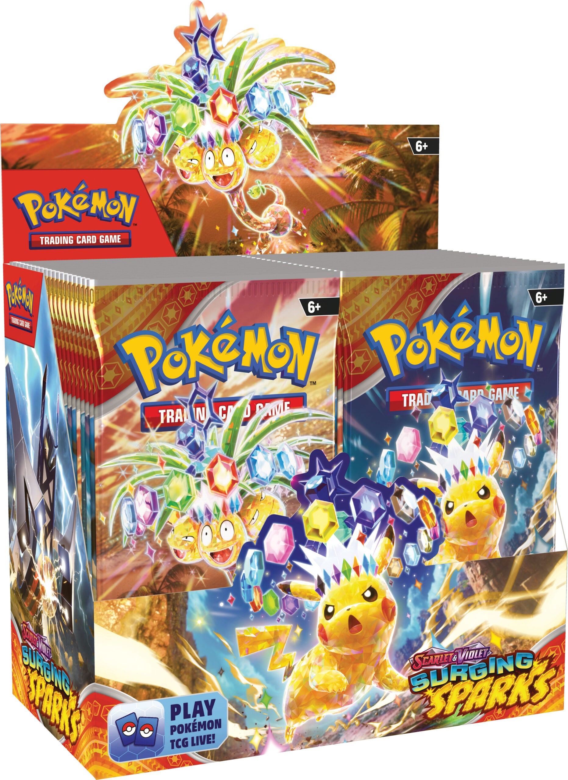 Pokmon Scarlet & Violet - Surging Sparks - Booster Box Dark Fox TCG Pokmon Scarlet & Violet - Surging Sparks - Booster Box Dark Fox TCG