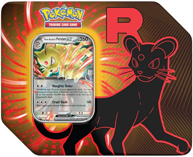 Pokémon - Team Rocket Tins - Team Rocket's Persian ex
