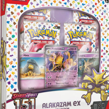 Pokémon - Scarlet & Violet - 151 - Alakazam ex Collection Box