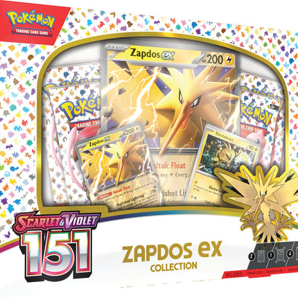 Pokémon 151 - Zapdos ex Collection Box